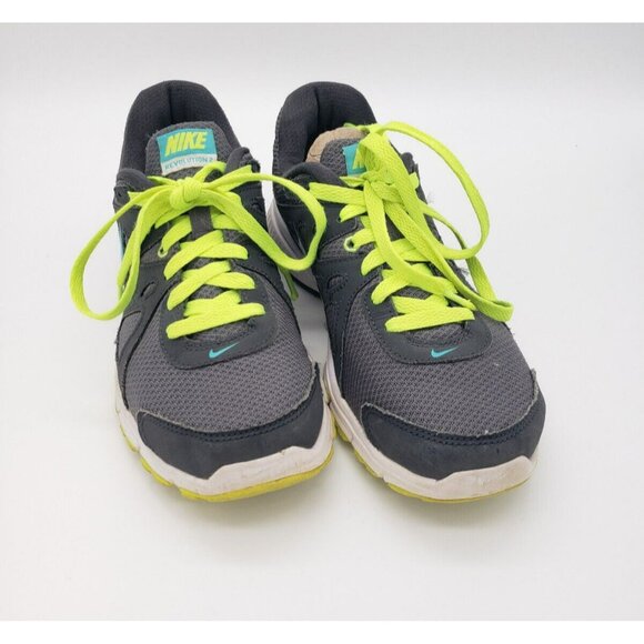 Nike Womens Revolution 2 554900-008 Lace Up Gray Blue Running Shoes Size 8.5 - Picture 1 of 11